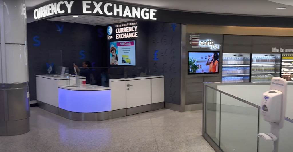 Currency Exchange at LAX