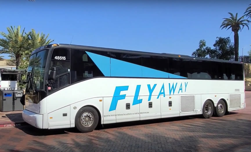 FlyAway shuttle bus service