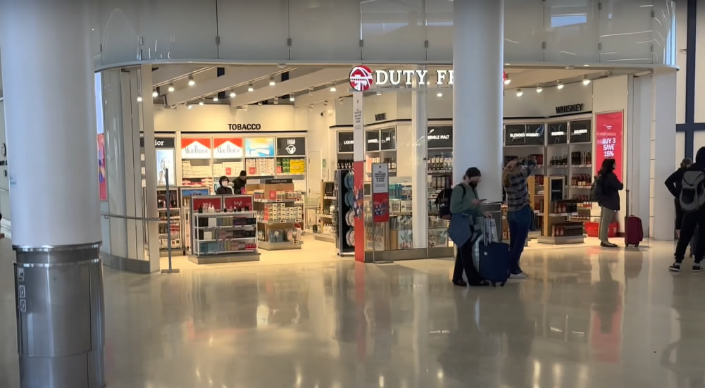Duty Free at LAX airport